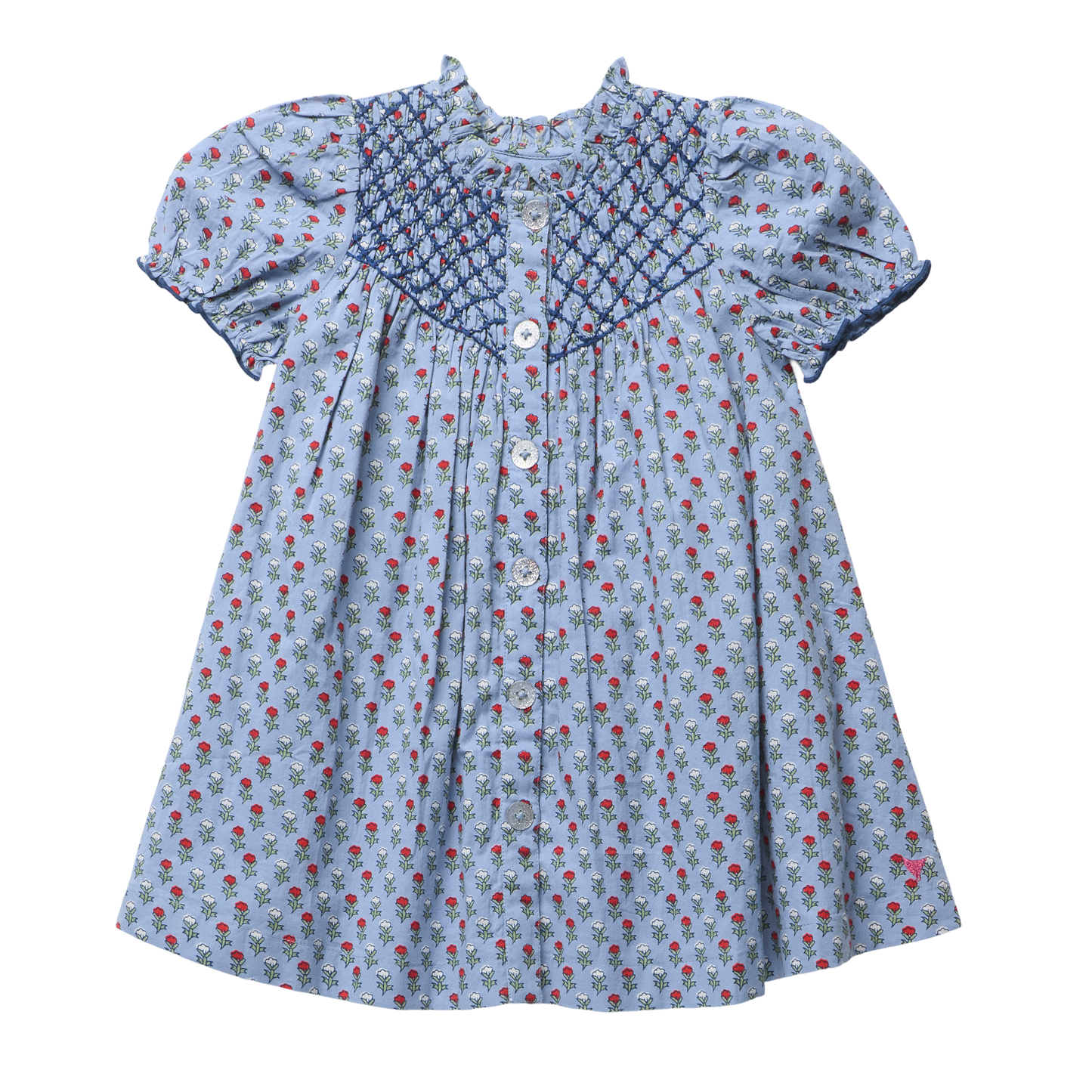 Lucia Dress // Light Blue Carnation