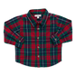 Red and green plaid shirt