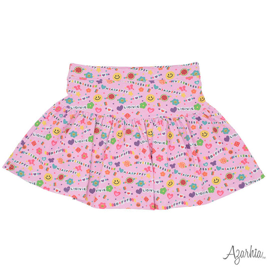 Printed Tennis Skort // Friendship Bracelets