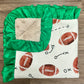 Football Minky Blanket