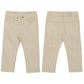 Baby Slim Fit Cord Trousers // Sand 502-027