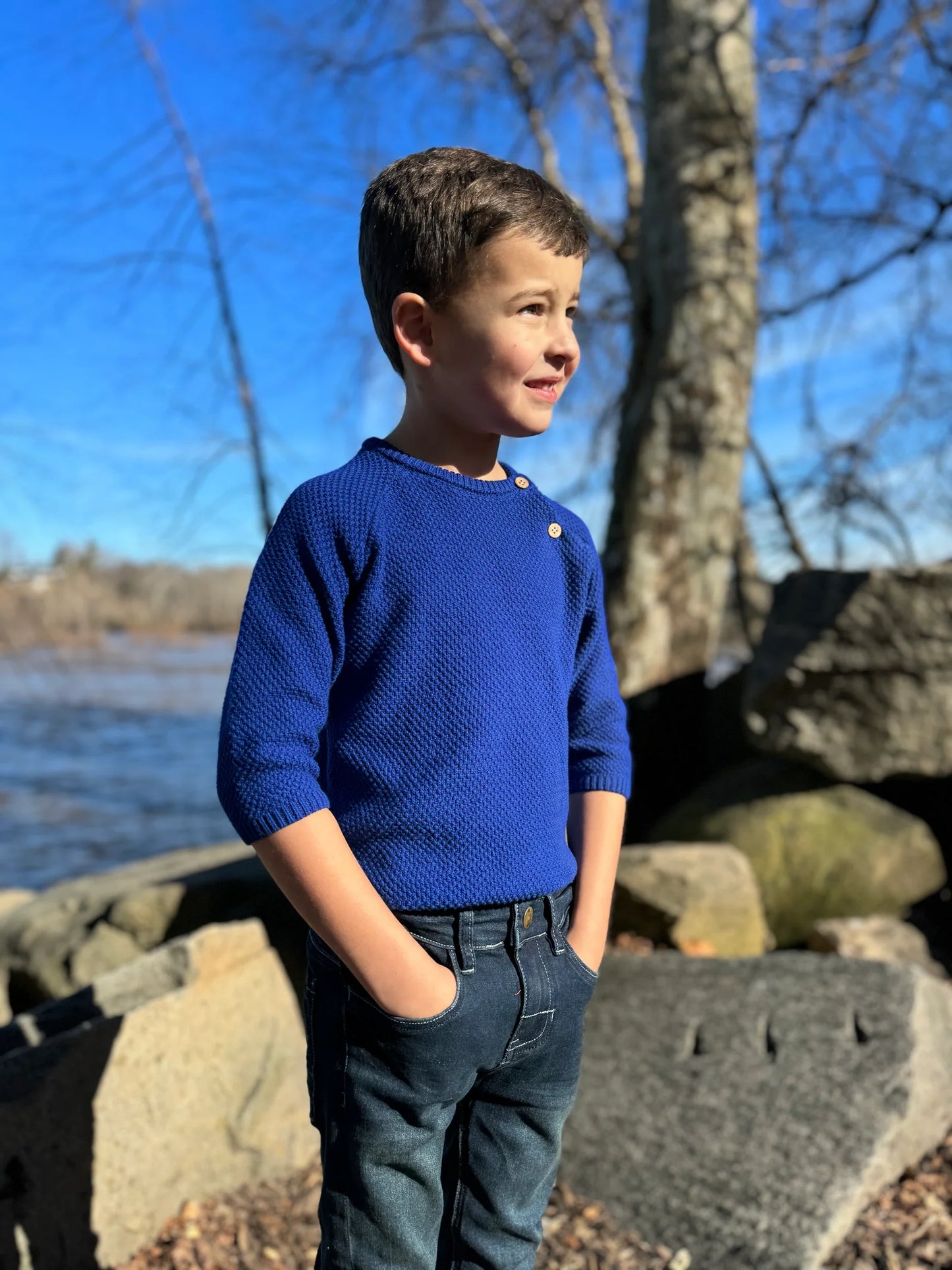 Roan Sweater // Royal