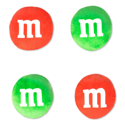 Holiday Red M&M Packaging Plush