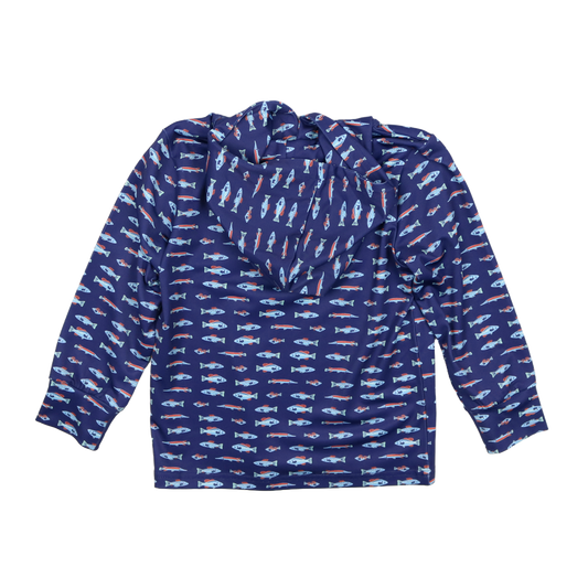 Hooded Performance Tee // Freshwater