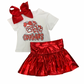 Cougar Pom-Pom Boxy Tee