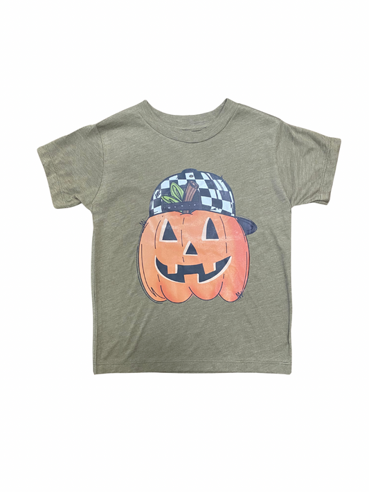 Pumpkin with Cap Halloween T-Shirt
