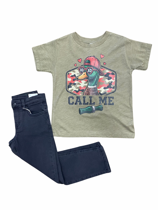 Duck Call Me Valentines T-Shirt