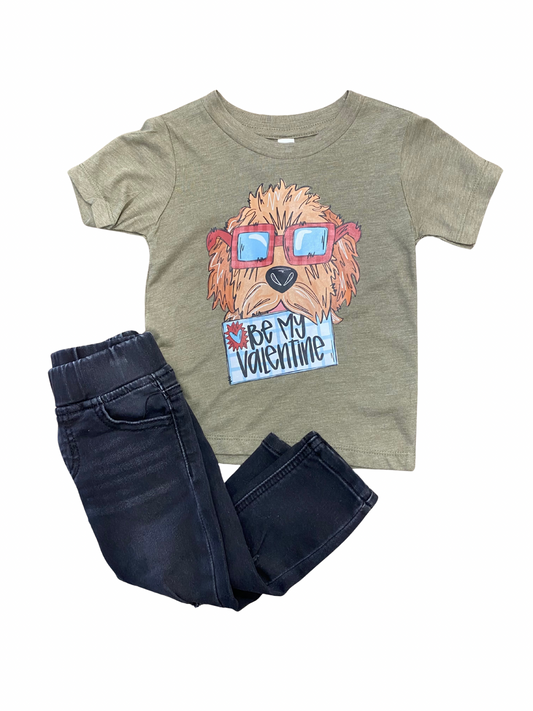 Be My Valentines Puppy T-Shirt