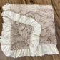 Teddy Bear Solid Minky Blanket