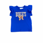 Floral Bobcat Ruffle Tee