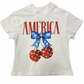 America // Cherry Graphic Boxy Tee