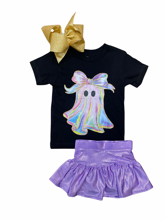 Girl Ghost Halloween T-Shirt