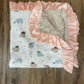 You Are the World Minky Blanket