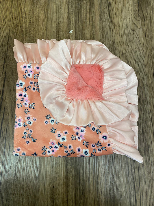 Tiny Floral Minky Blanket