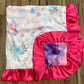 Purple Tie Dye Minky Blanket