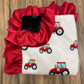 Red Tractor Minky