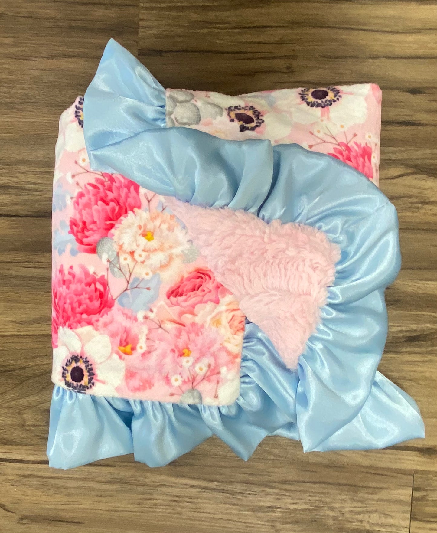 Variety Floral Minky Blanket