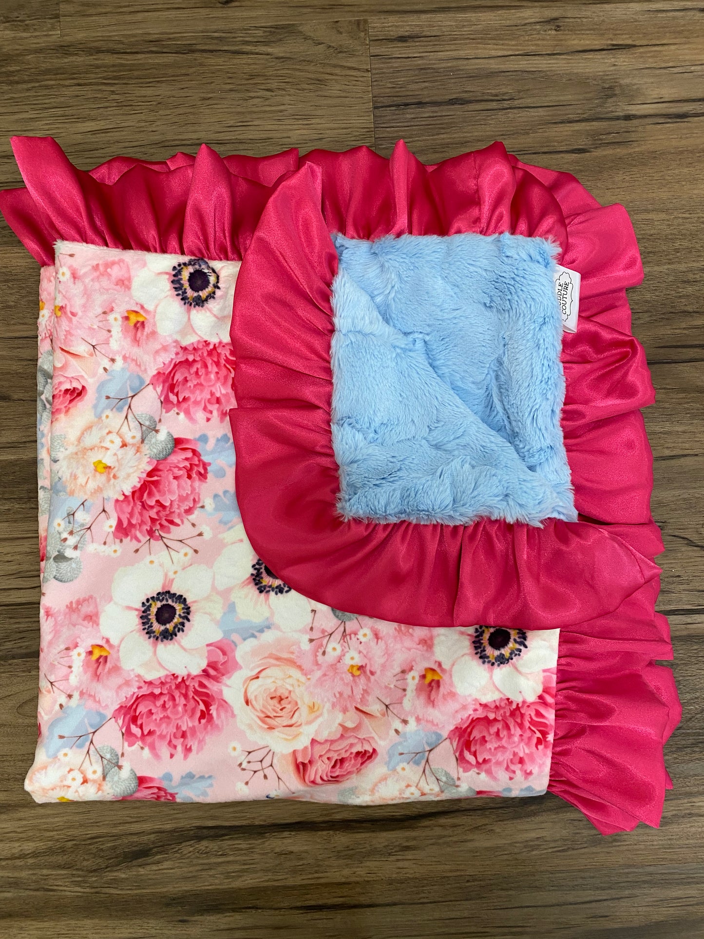 Variety Floral Minky Blanket