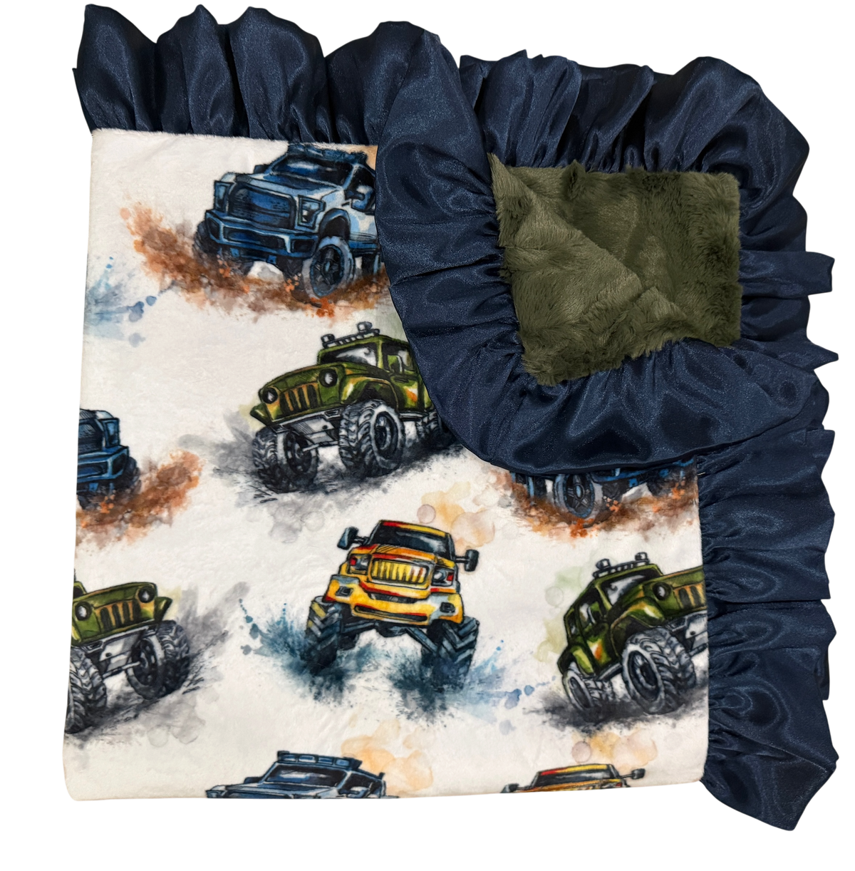 Dirt Road Dreams Minky Blanket
