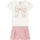 Pearls & Bows Set // Pink