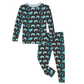 Children's pajama set with gaming controller pattern