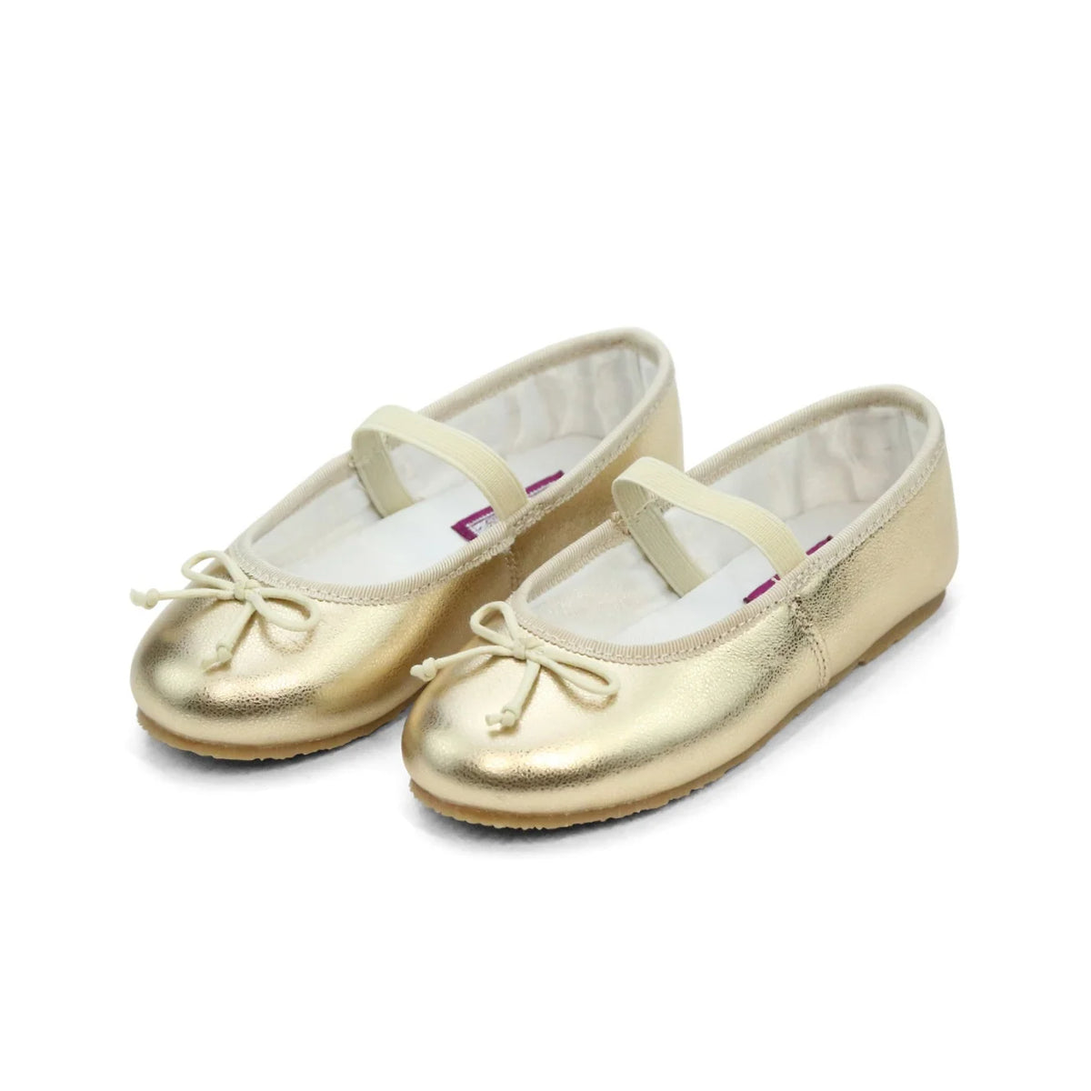 Alia Ballerina Flat // Gold