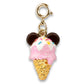Gold Mickey Ice Cream Charm
