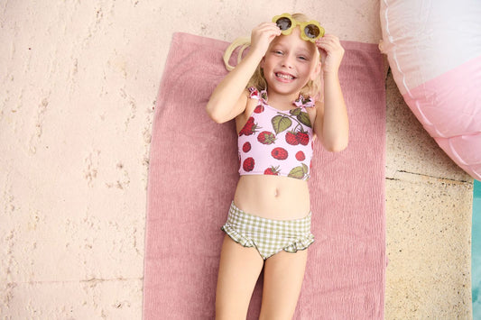 Joy Via Tankini // Pink Raspberries