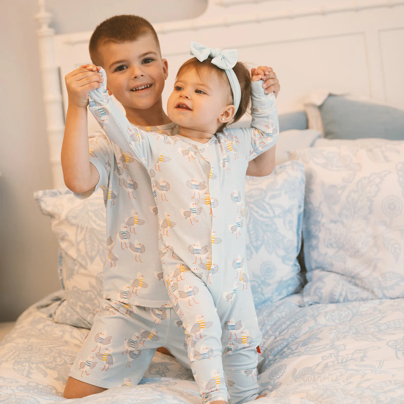 Gulls Wanna Have Fun Magnetic Convertible Coverall