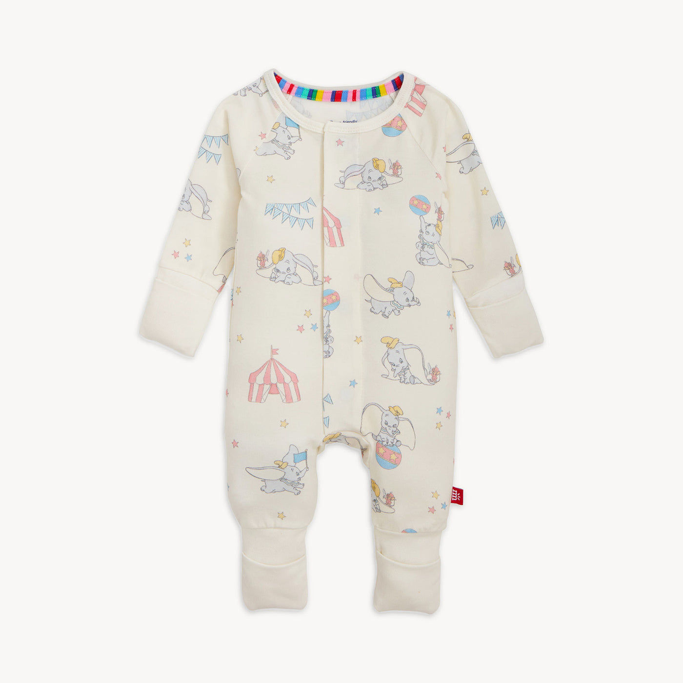 Dumbo Circus Magnetic Convertible Coverall