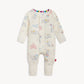 Dumbo Circus Magnetic Convertible Coverall