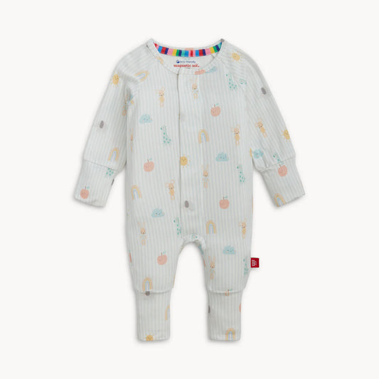 Lullaby Sky Blue Modal Magnetic Convertible Coverall