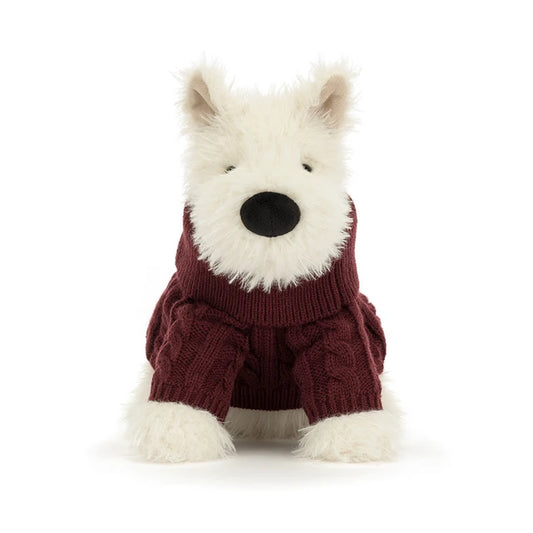 Scottie Dog Winter Jumper Outfit