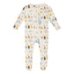 Natural Animal Parade 2-way Zipper Footie