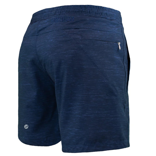 Heathered Blue shorts with Soft Boxer liner