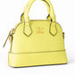 Neon Yellow Glitter Crossbody Purse
