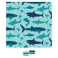 Boy Boxer Brief // Summer Sky Sharks