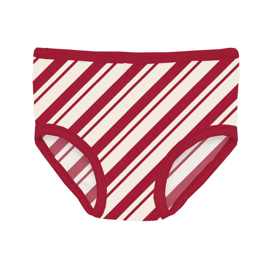 Print Girl's Underwear // Peppermint Stripe