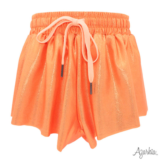 Shimmer Butterfly Short // Orange