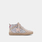 Paulina Mini Sneaker // Sterling Glitter  (Kids)
