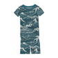 Oceanic Short Sleeve Pajama Set (Shorts)