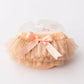 Peach & Gold Glitter Ruffle Tutu Bloomer