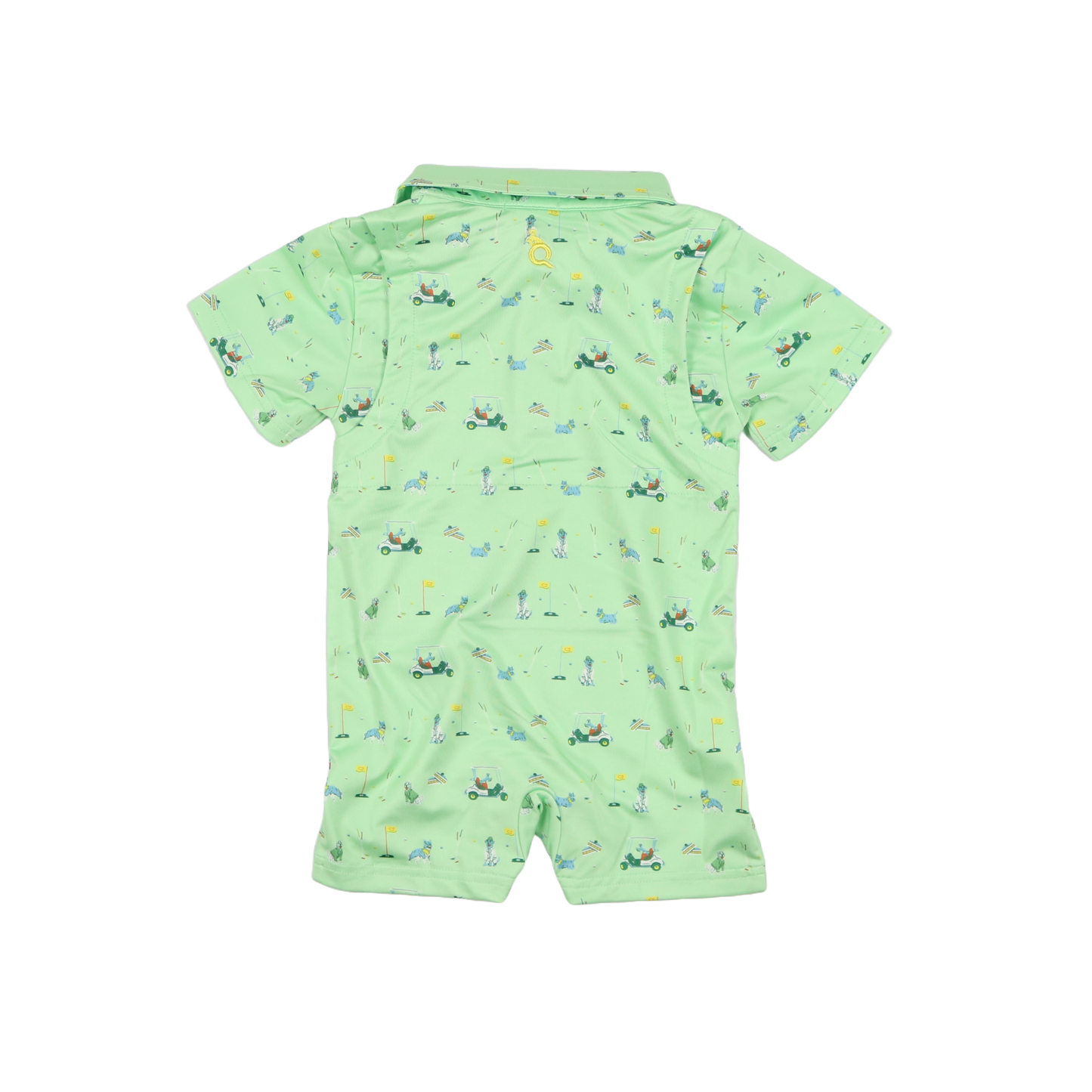 Performance Polo Romper // Dogwood