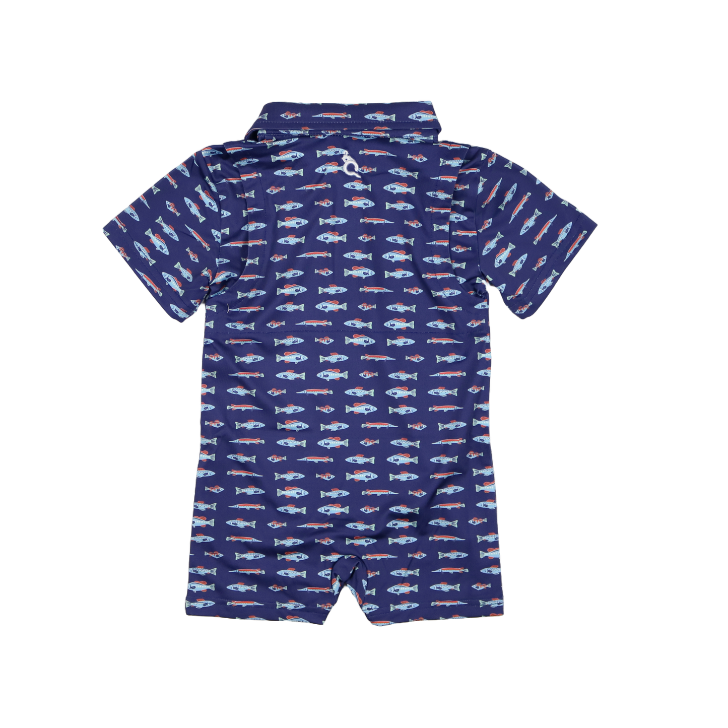 Performance Polo Romper // Freshwater