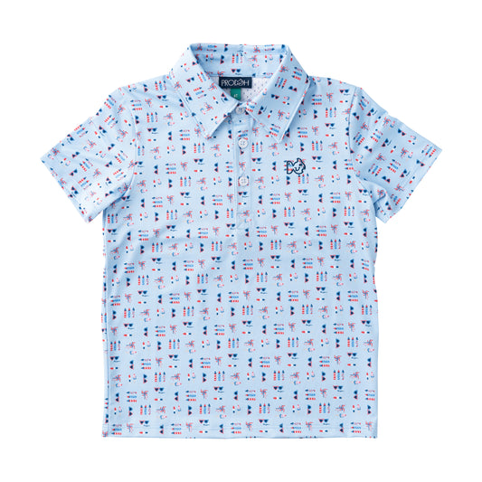Fourth Print Performance Polo