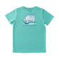 Marine Green Short Sleeve Cotton Tshirt // Soccer