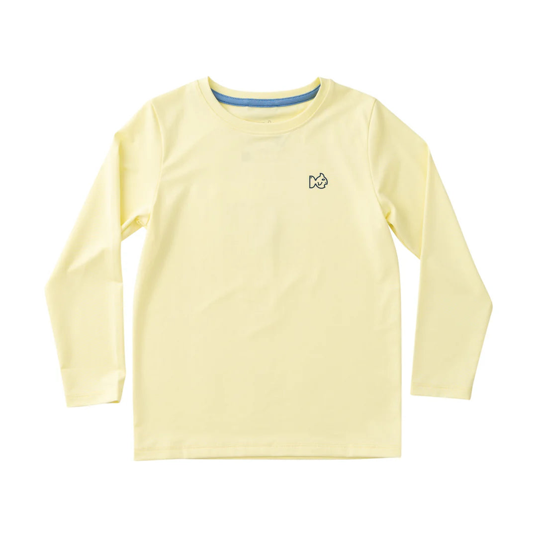 Yellow Pear Performance Long Sleeve Tshirt // Fishing