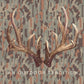 Pro Performance Hoodie T-shirt Deer Antlers // Neutral Camo