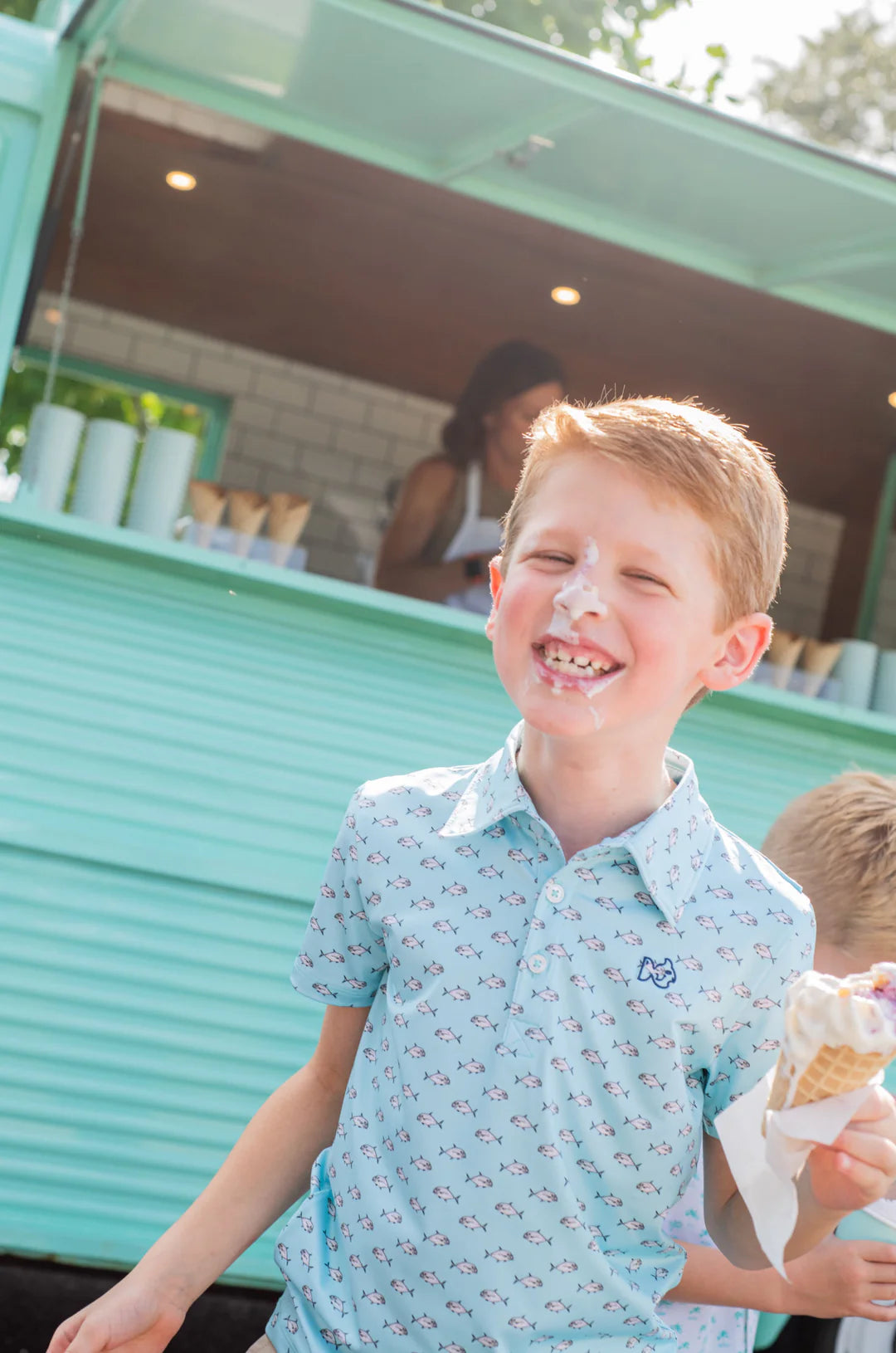 Performance Polo // African Pompano Fish