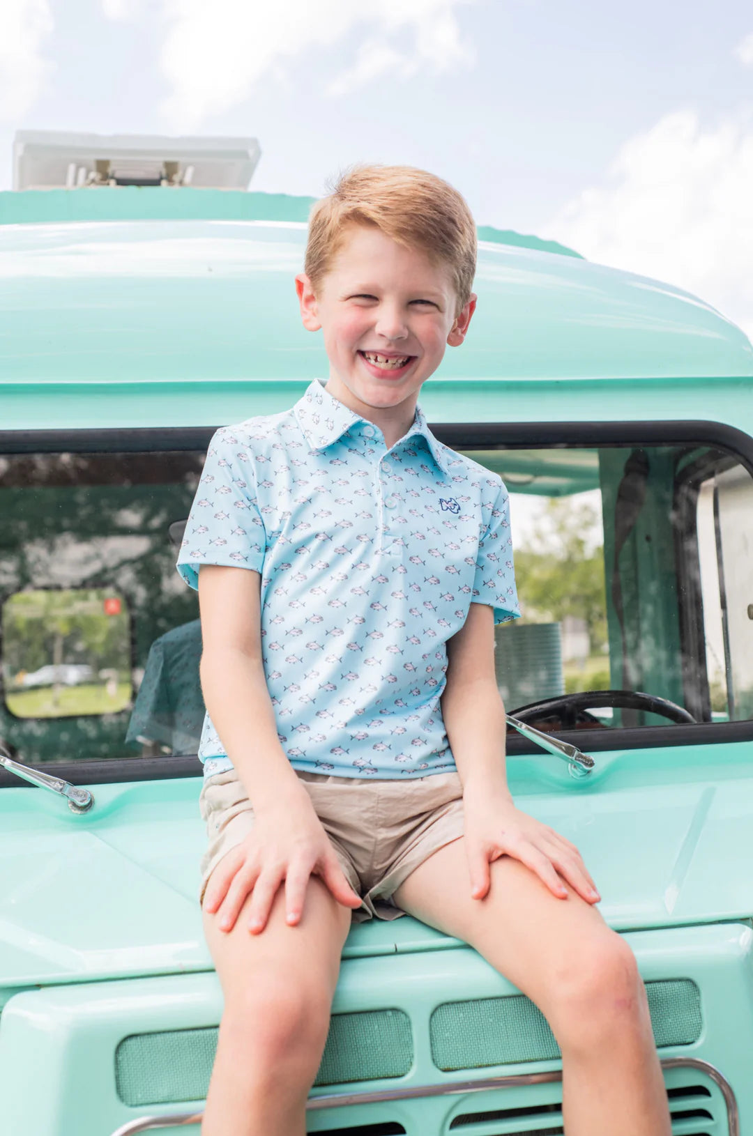 Performance Polo // African Pompano Fish